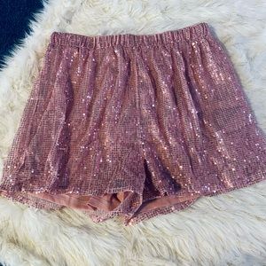 Sequin Shorts